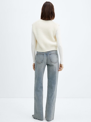 MANGO Wide leg Jeans 'Denver' in Blauw