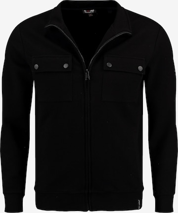 Key Largo Sweatjakke 'KLNEW TRAINER' i sort: forside