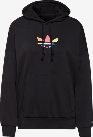 ADIDAS ORIGINALS Sweatshirt in Black: front