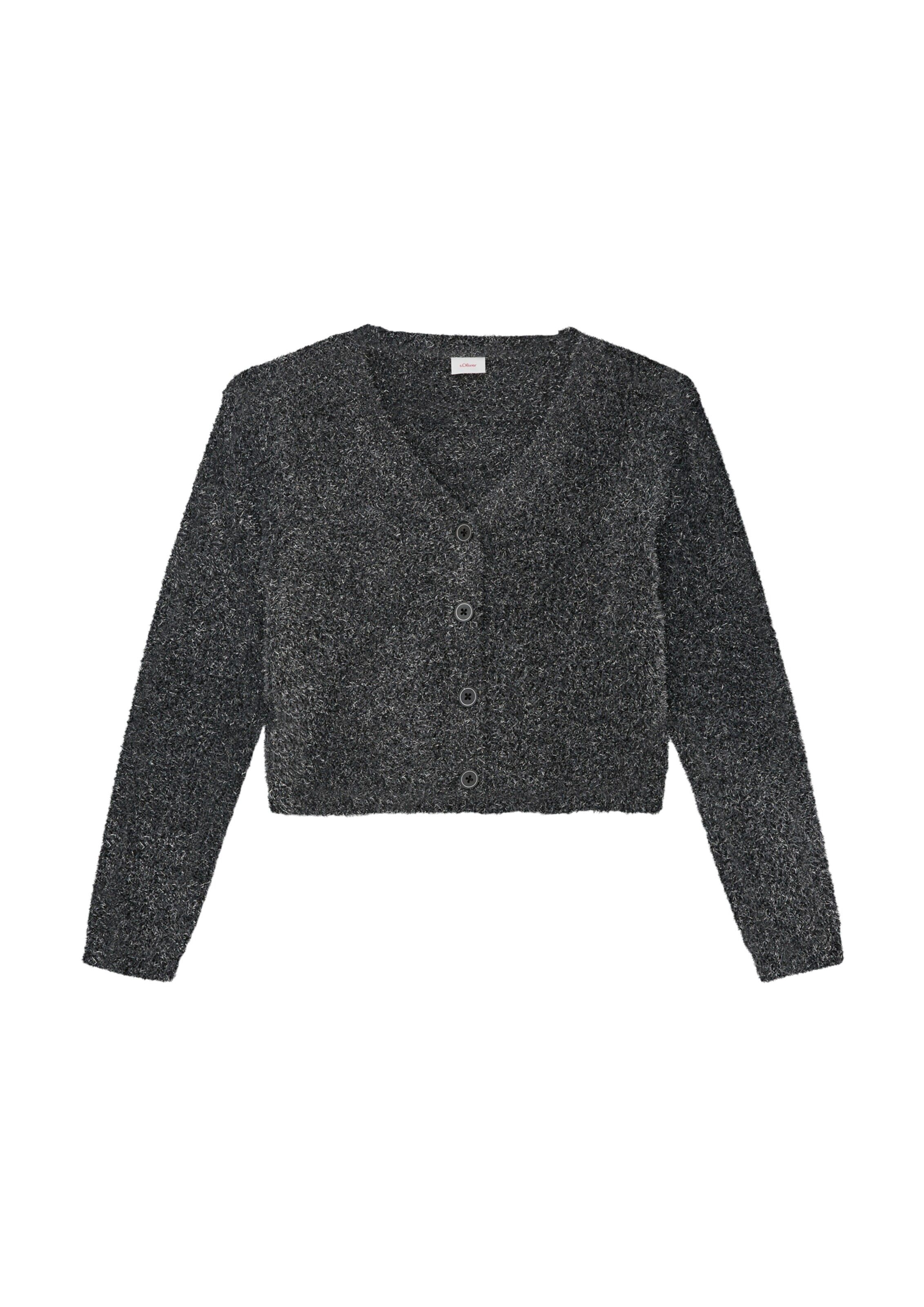 Cardigan s.Oliver en gris : devant