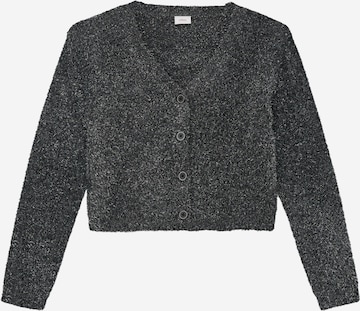 s.Oliver Knit Cardigan in Grey: front