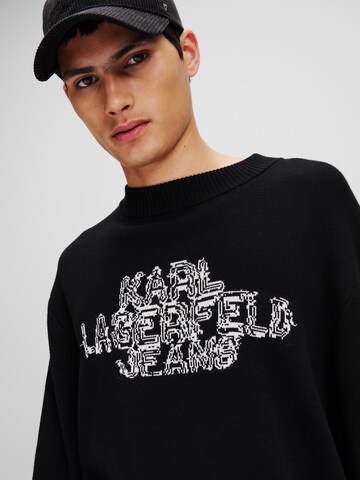 KARL LAGERFELD JEANS Пуловер в черно