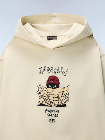 Felpa 'B-Flein' di NAPAPIJRI in beige