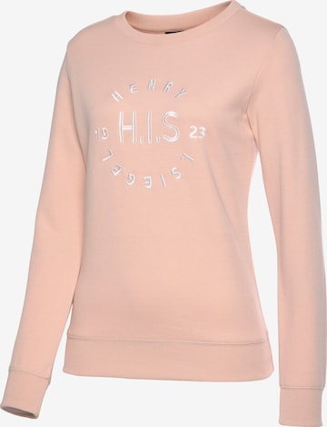 H.I.S Sweatshirt in Pink