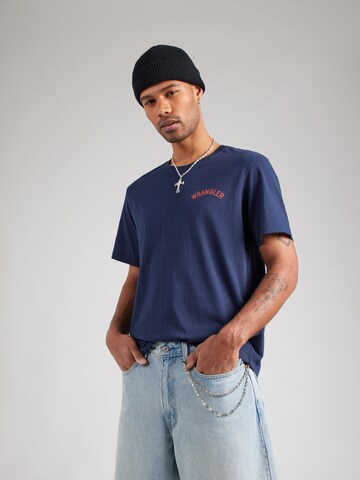 WRANGLER Футболка в Синий: сзади