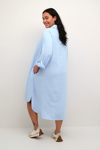 KAFFE CURVE Kleid 'Mille' in Blau