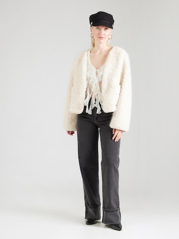 Wide leg Jeans 'TORONTO' di NÜMPH in grigio