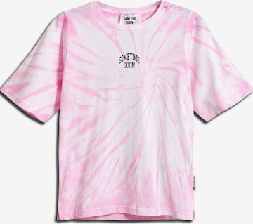 SOMETIME SOON Shirt 'River' in Pink: front
