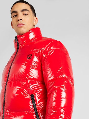 HUGO RedPrijelazna jakna 'Biron2341' - crvena boja
