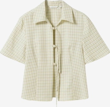 Tricou ' N-Miko ' de la Noella pe galben: față