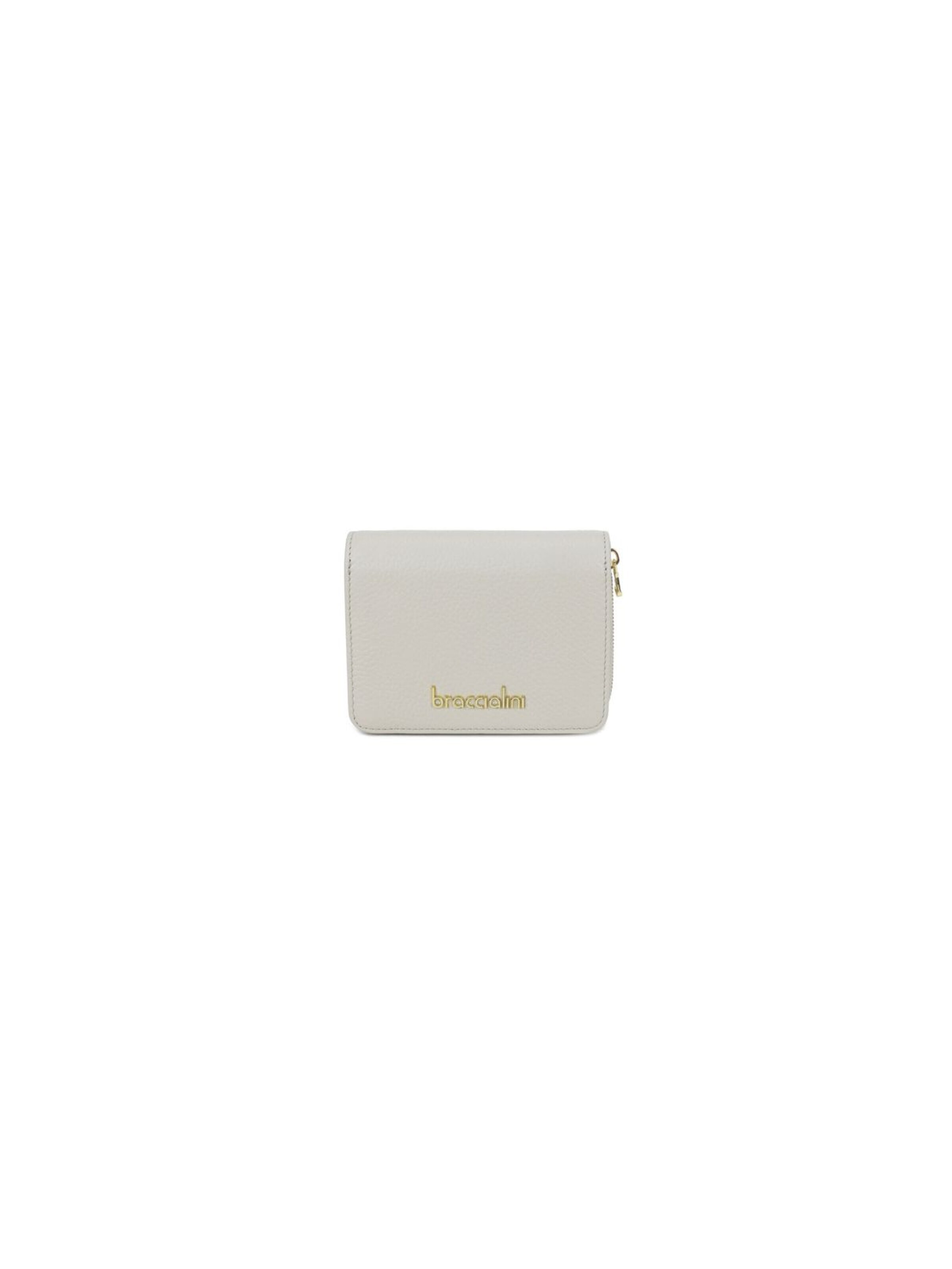Braccialini - Cartera 'Basic' en gris: frente