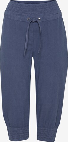 Fransa Tapered Broek 'FXSUSANN 2' in Blauw: voorkant