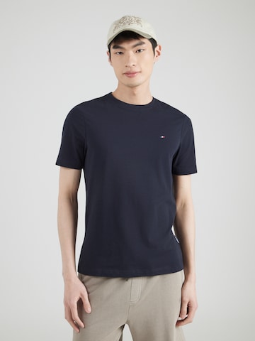 T-Shirt HECHTER PARIS en bleu : devant