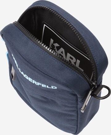 Karl Lagerfeld - Mala de ombro em azul