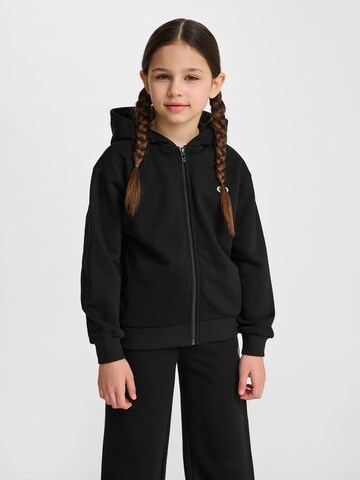 Hummel Sweatjacke in Schwarz: Vorderseite