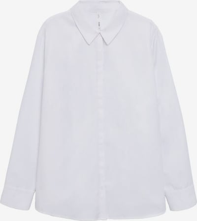 Bluză 'Oxford 1' MANGO pe alb, Vizualizare produs