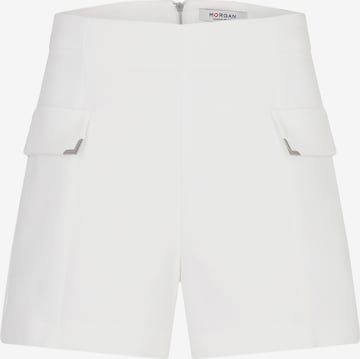 Morgan Normalny krój Spodnie w kolorze biały: przód