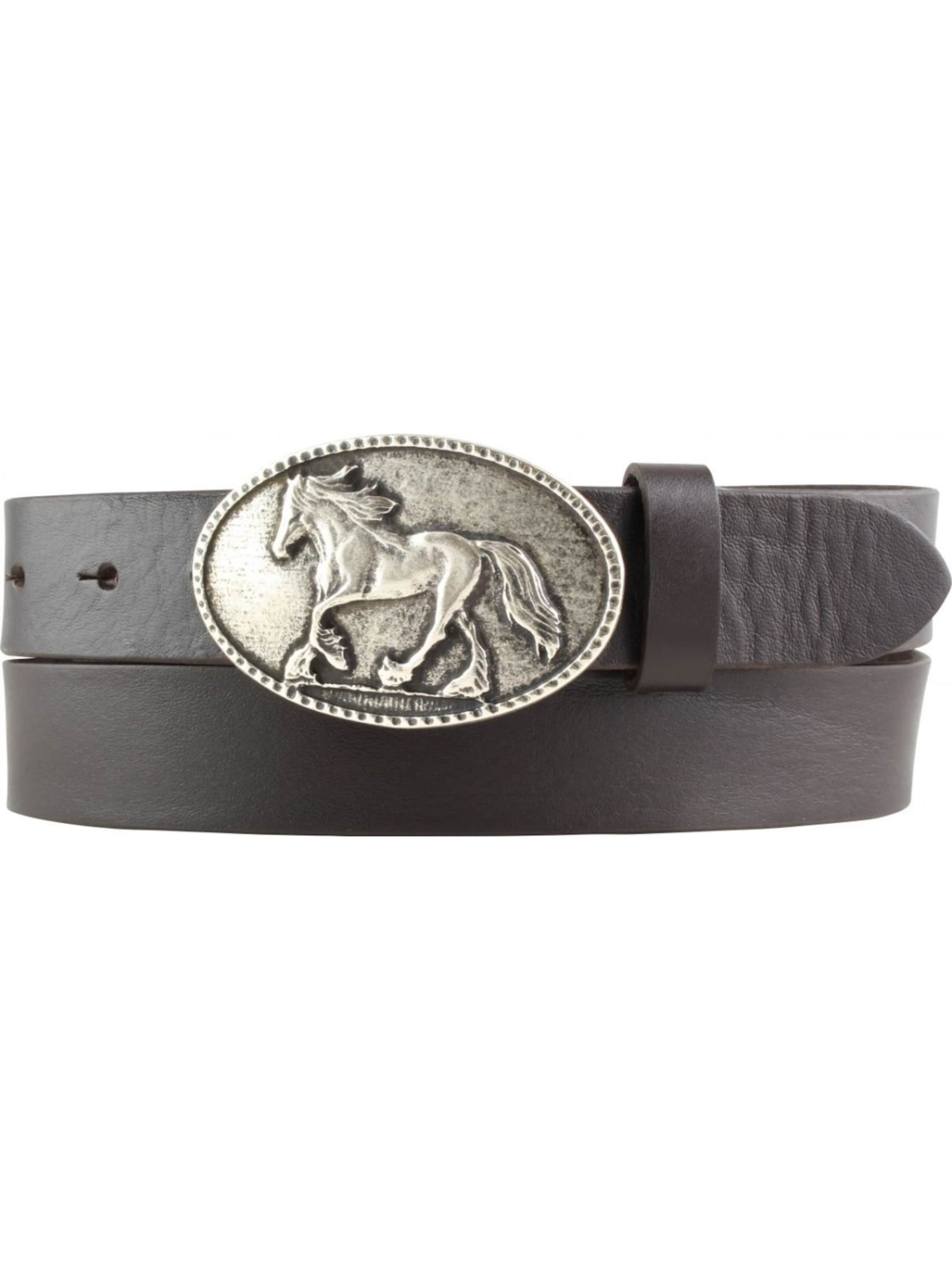 BELTINGER Belt 'Bolognao' in Brown: front