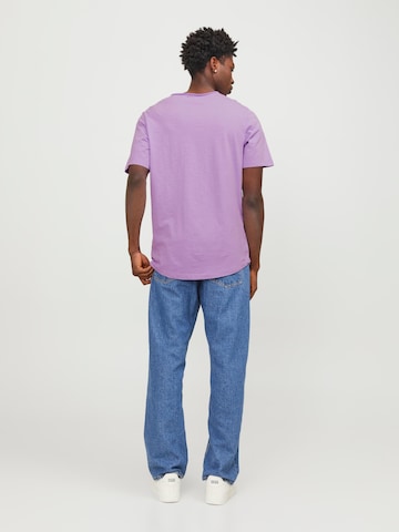 T-Shirt 'Basher' JACK & JONES en violet