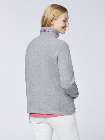 Polo Sylt Fleece Jacket in Grey