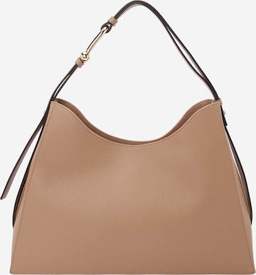 FURLA - Mala de ombro em bege: frente