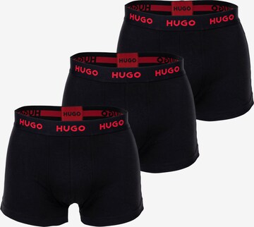 Boxers HUGO en noir : devant