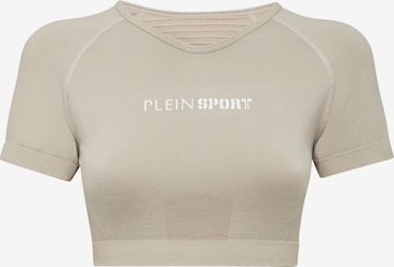 Maglia funzionale di Plein Sport in grigio: frontale