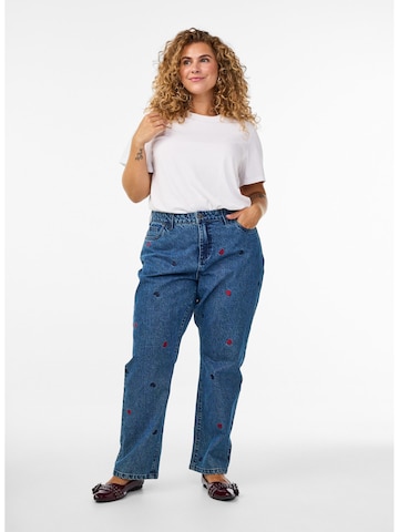 Zizzi Regular Jeans 'Gemma' in Blue