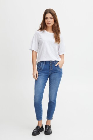 PULZ Jeans Shirt in Weiß