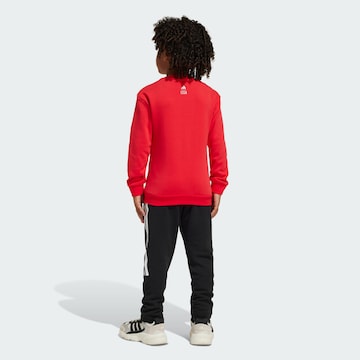 ADIDAS SPORTSWEAR Sweat suit 'Marvel' in Red