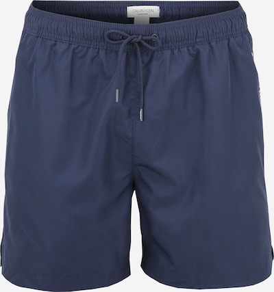 Șorturi de baie Calvin Klein Swimwear pe albastru noapte / alb, Vizualizare produs