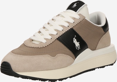 Polo Ralph Lauren Niske tenisice u bež / boja devine dlake (camel) / crna, Pregled proizvoda