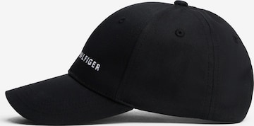TOMMY HILFIGER Hatt 'ESSENTIAL' i svart: framsida