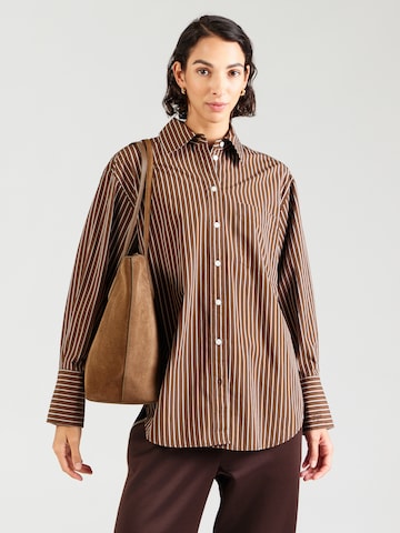 GAP Bluse in Braun: Vorderseite