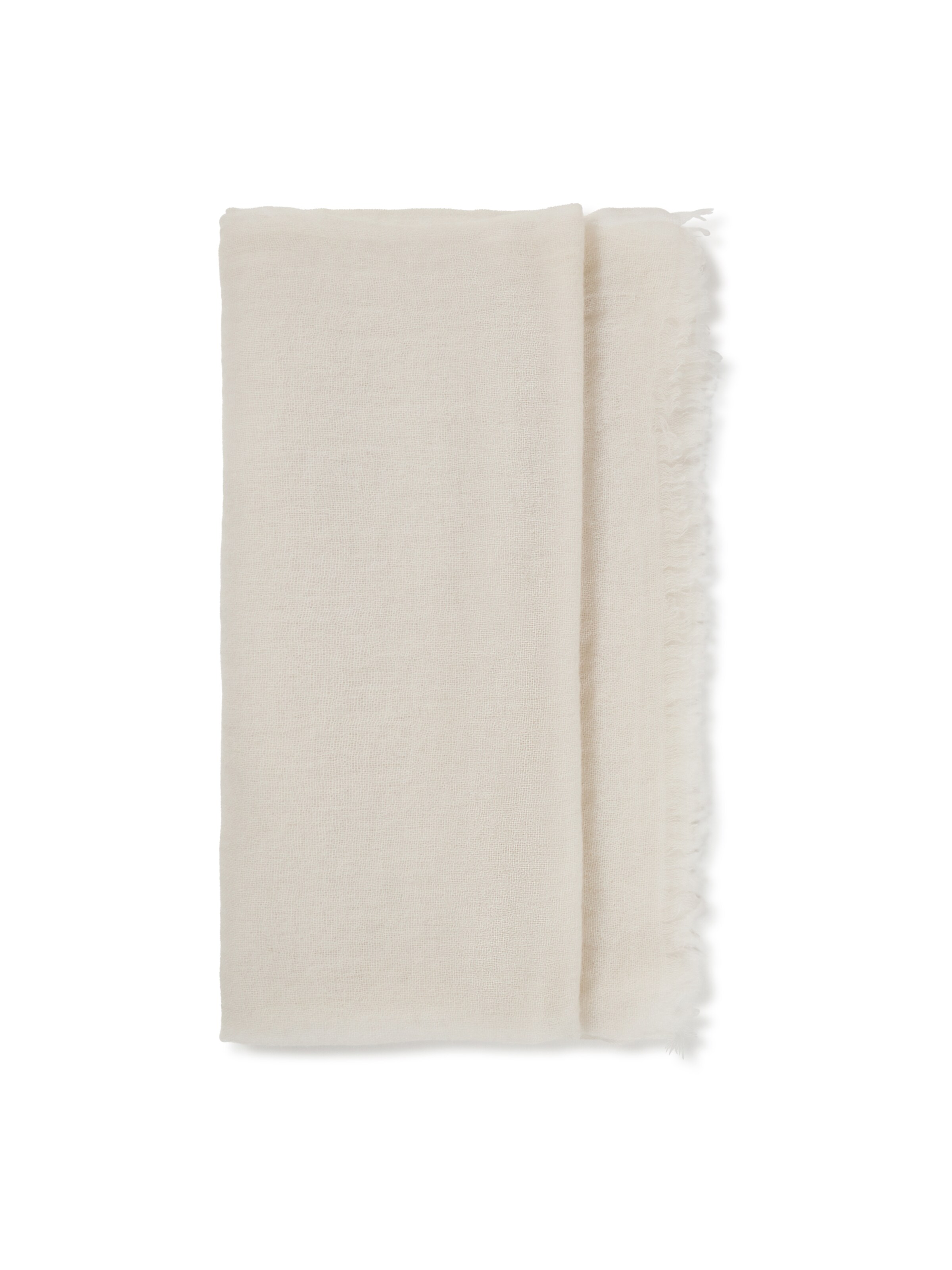 CASH-MERE.CH Scarf in White