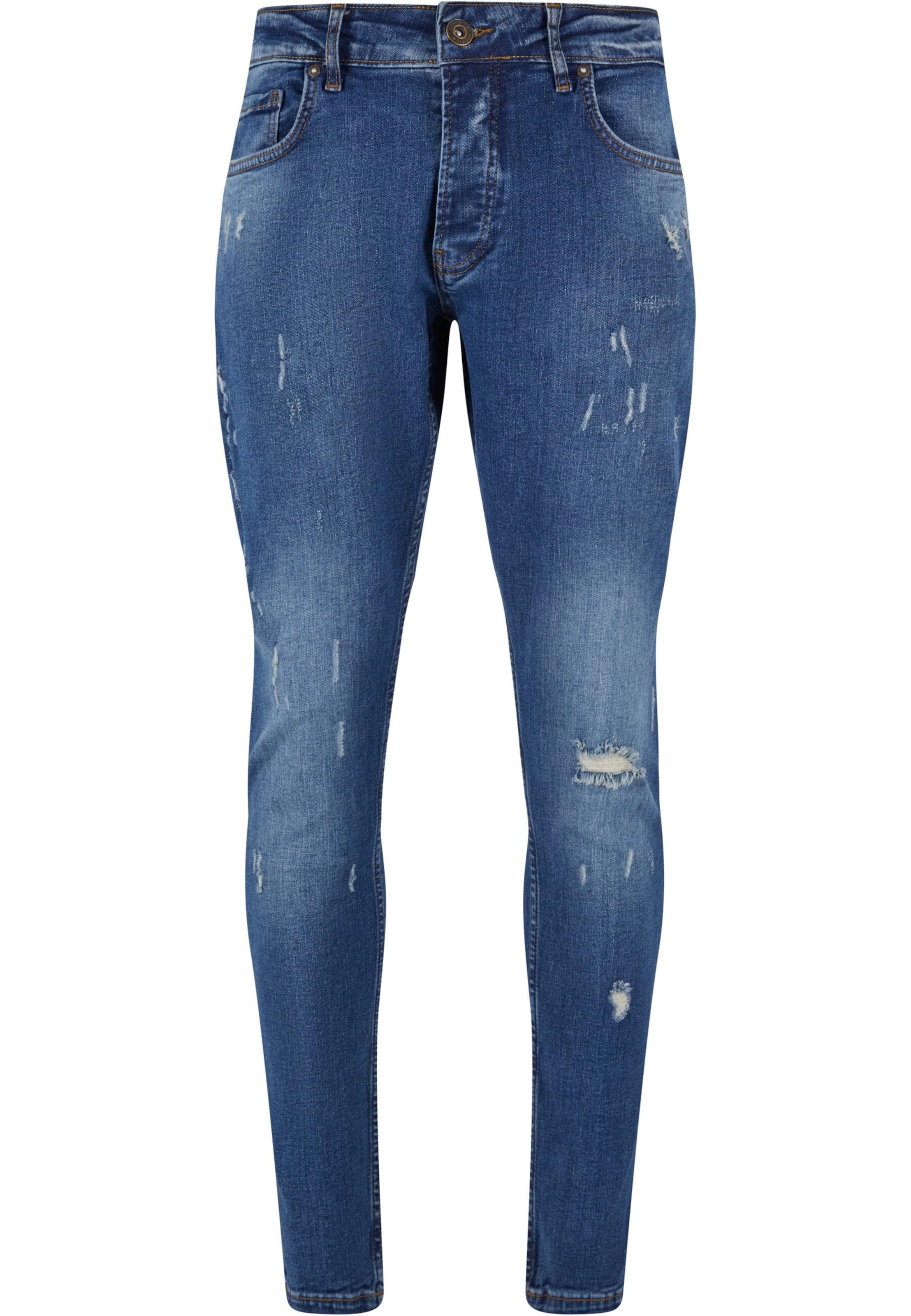 Skinny Jeans di 2Y Premium in blu: frontale