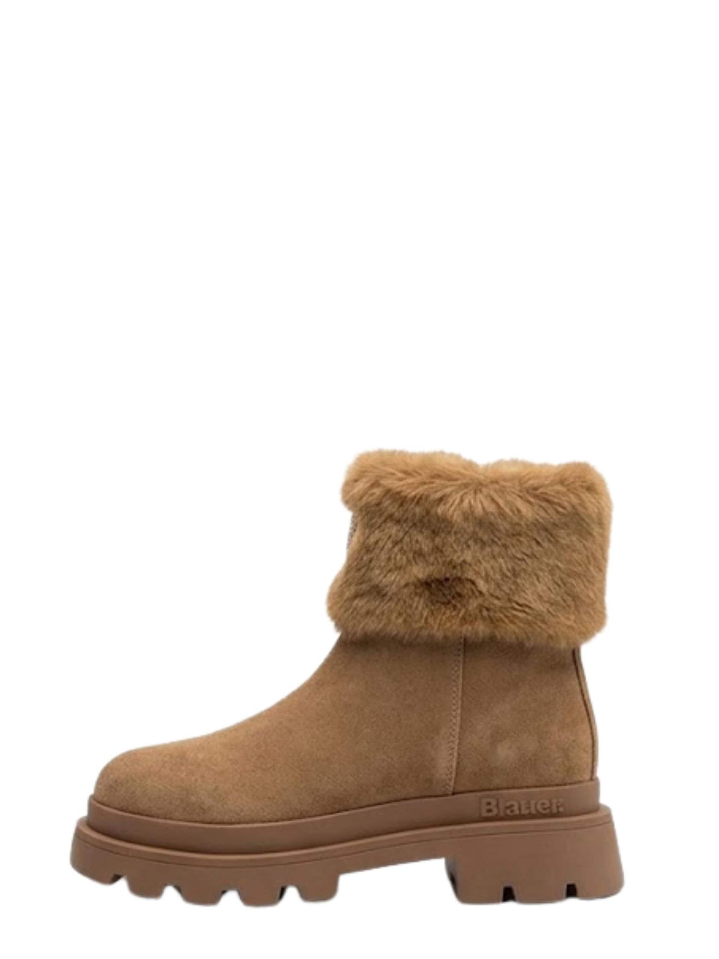 Ankle boots 'Kimmel' di Blauer.USA in marrone: frontale