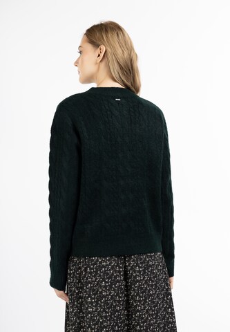 Cardigan 'Zitha' DreiMaster Vintage en vert