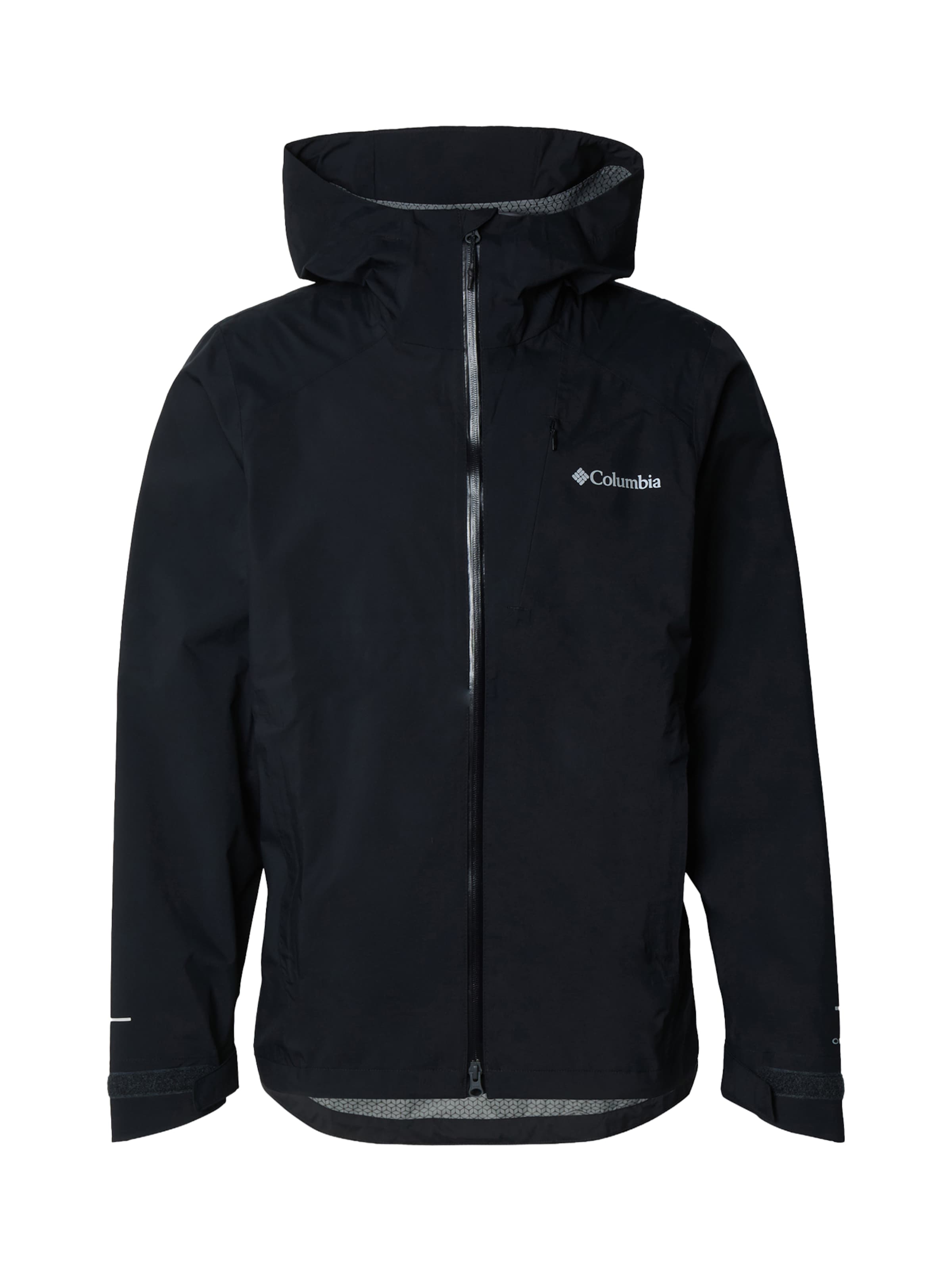 COLUMBIAOutdoor jakna 'Trailborne™' - crna boja: prednji dio