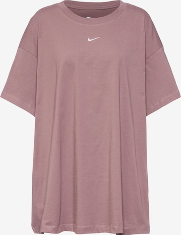 Nike Sportswear T-Shirt 'Essential' in Pink: predná strana