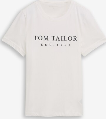 TOM TAILOR Shirts i hvid: forside