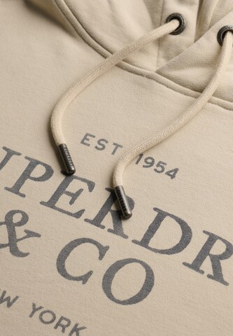 Sweat-shirt 'Luxe Casual' Superdry & Co en beige