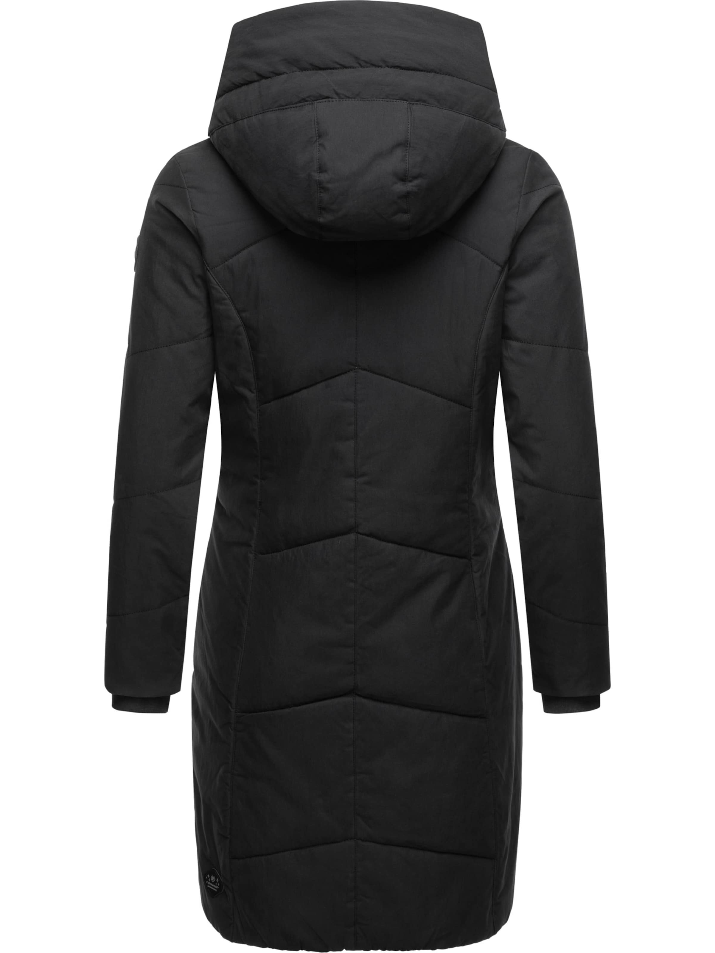 Manteau d’hiver 'Gordon' Ragwear en noir