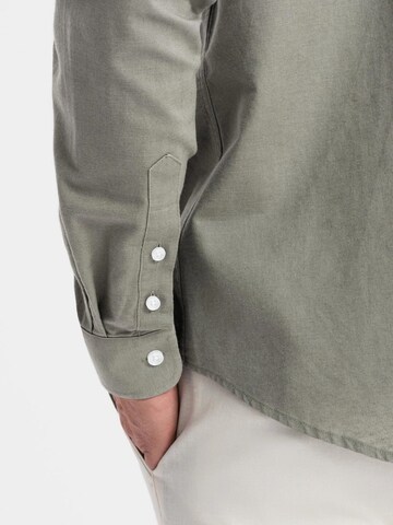 Coupe regular Chemise Ombre en vert