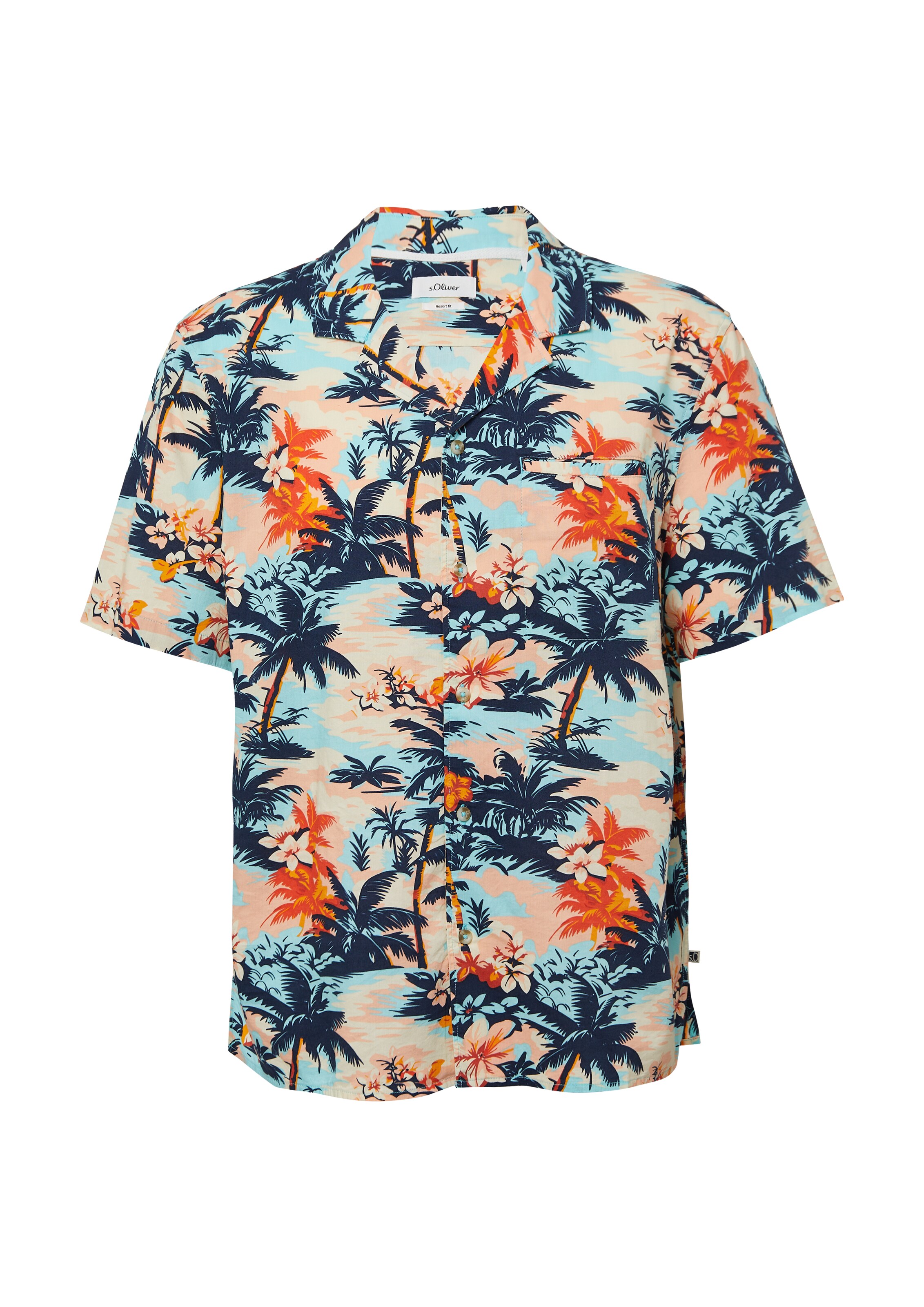 s.Oliver Hemd in Mischfarben: Vorderseite