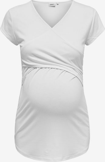 Only Maternity Top in de kleur Wit, Productweergave