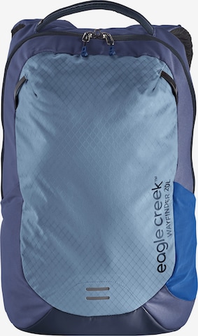 EAGLE CREEK Backpack 'Wayfinder' in Blue: front