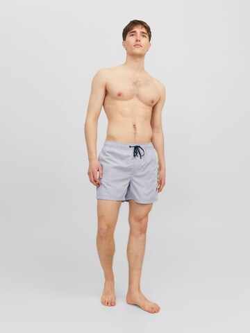 JACK & JONES Zwemshorts 'FIJI' in Grijs