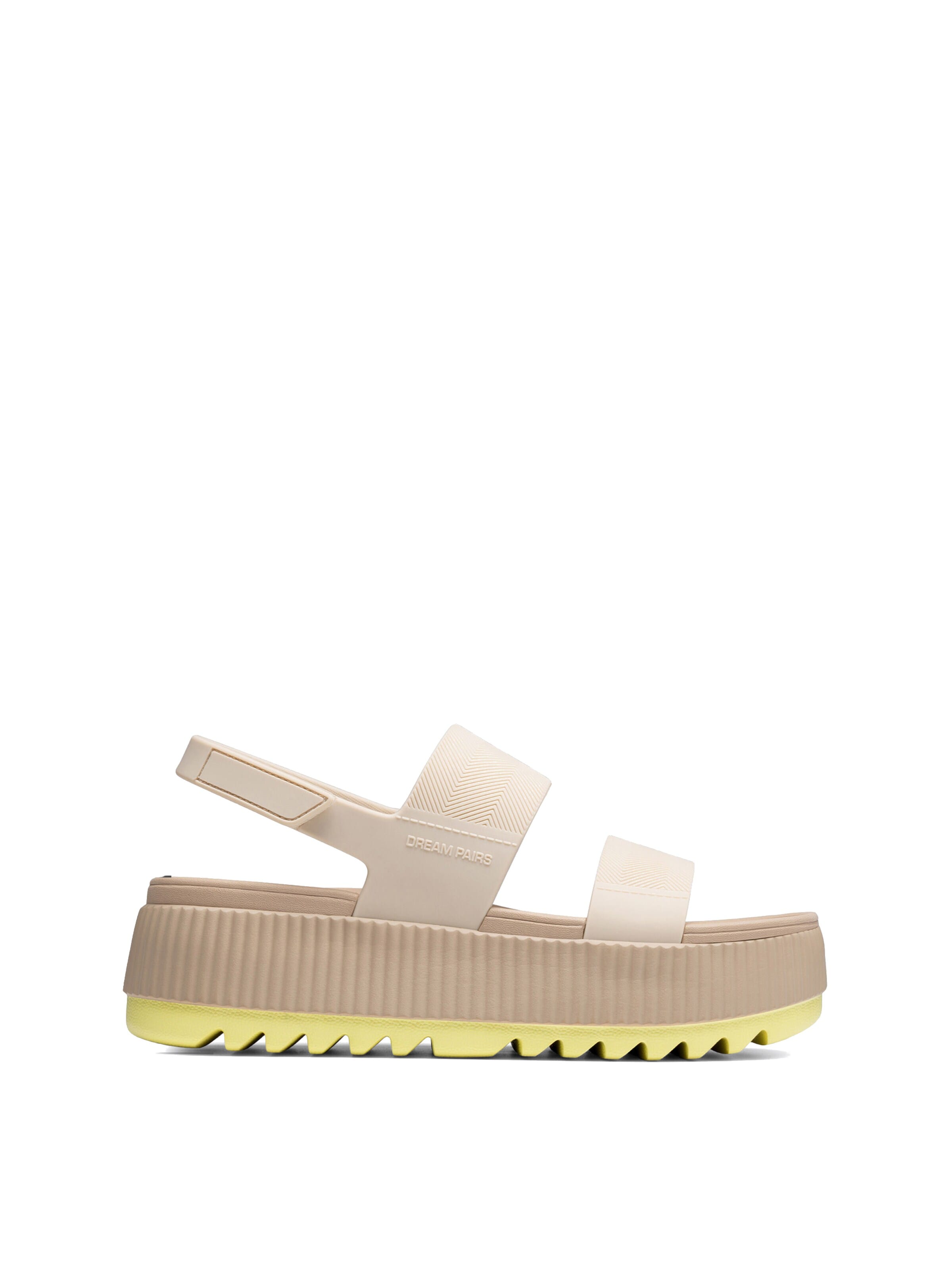 Dream Pairs Sandal i beige