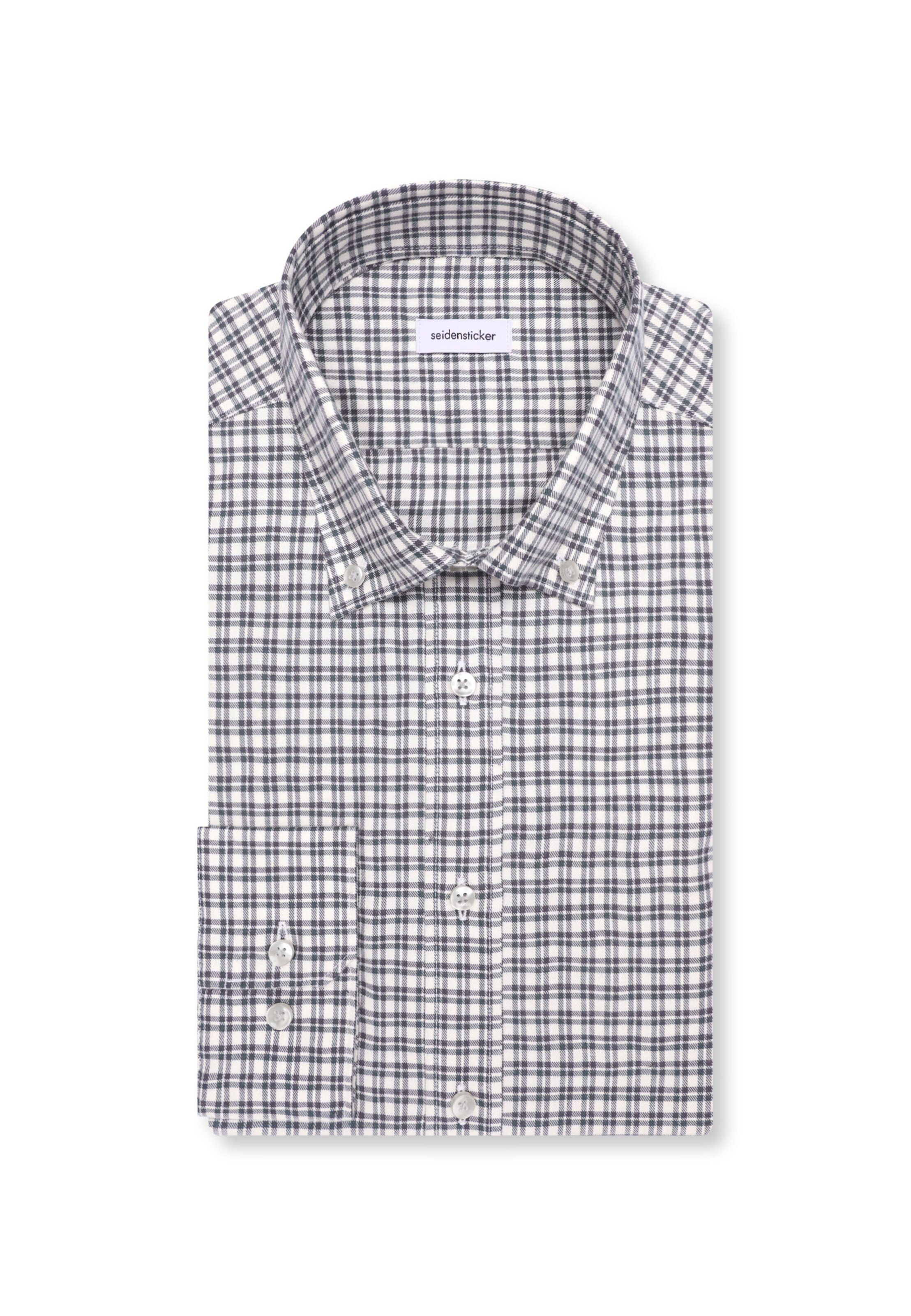 Coupe regular Chemise SEIDENSTICKER en vert